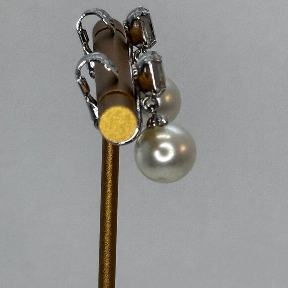 Vintage Marvella Rhinestone & Pearl - Picture 3 of 5